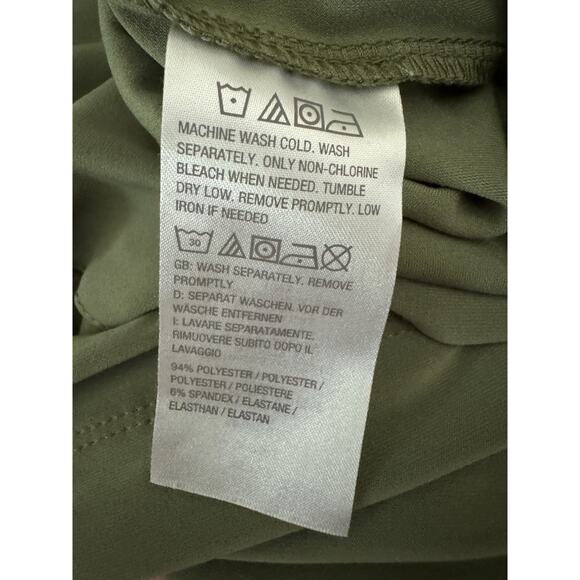 GRAVER Susan Graver LK Luxe Petite Notch Collar Jacket Tarragon X-Large Petite - Picture 12 of 13